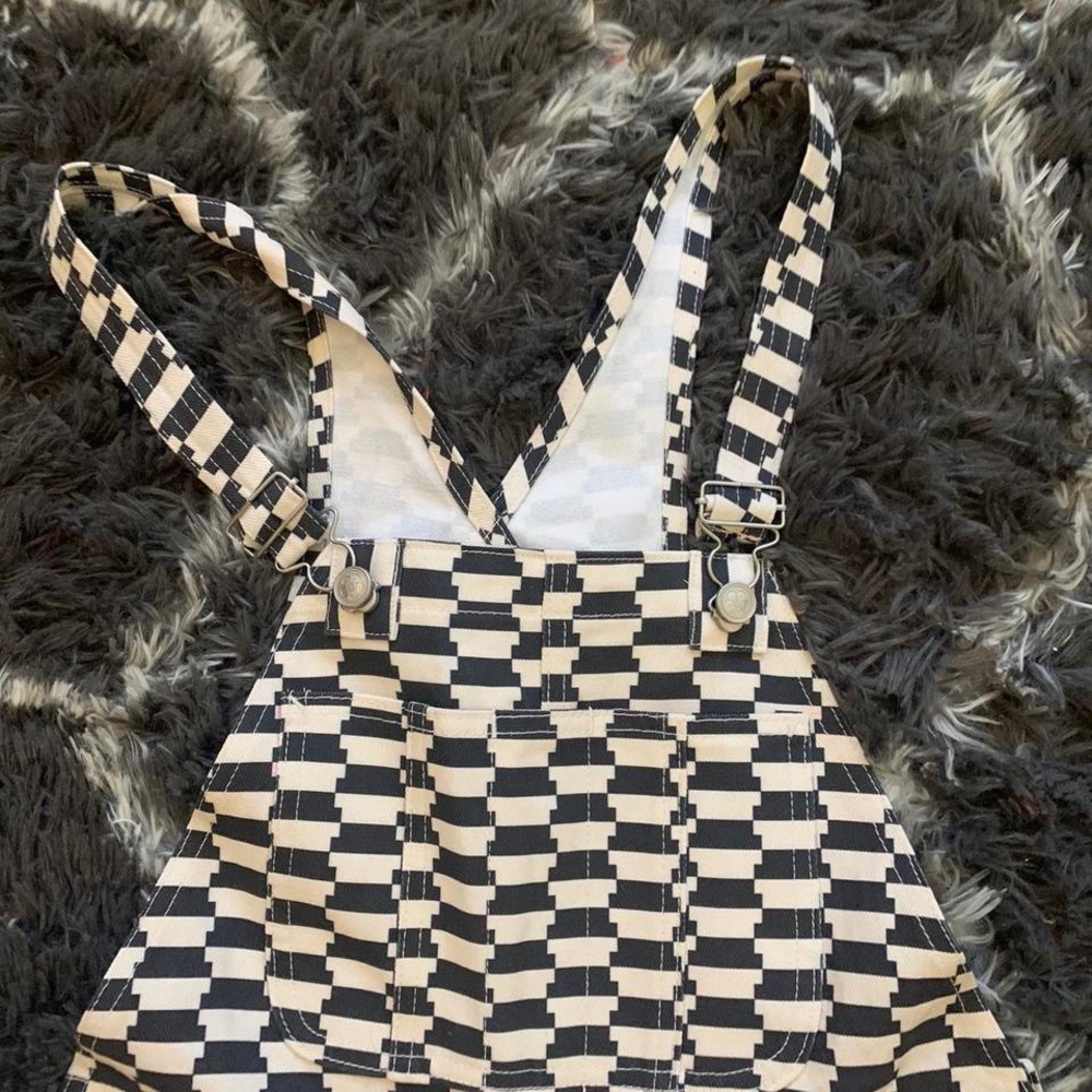 For @scstar07 Lisa Says Gah (LSG) black & white overalls RARE SOLDOUT
